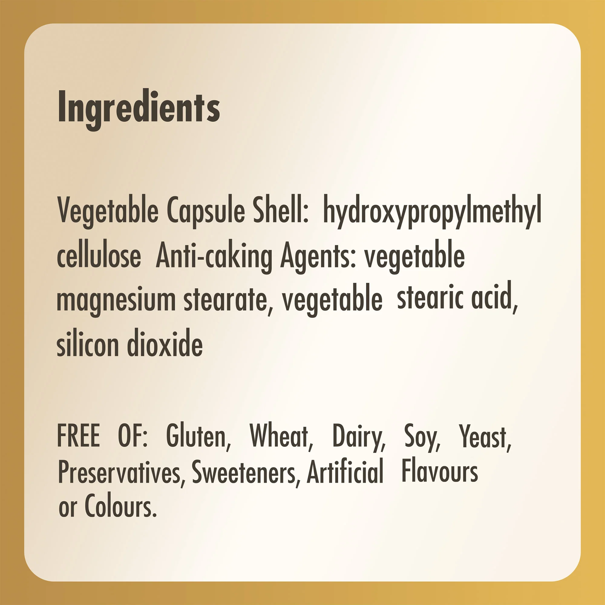 Inositol 500 mg Vegetable Capsules - Pack of 50 - Image 5