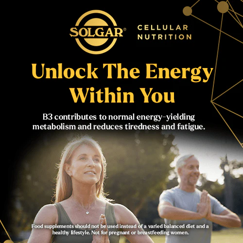 Solgar® Cellular Energy Vegetable Capsules - Pack of 28 - Image 5