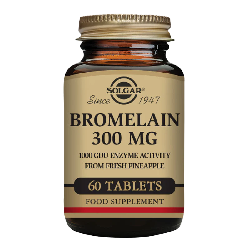 Solgar Bromelain 300 mg Capsules - Pack of 60
