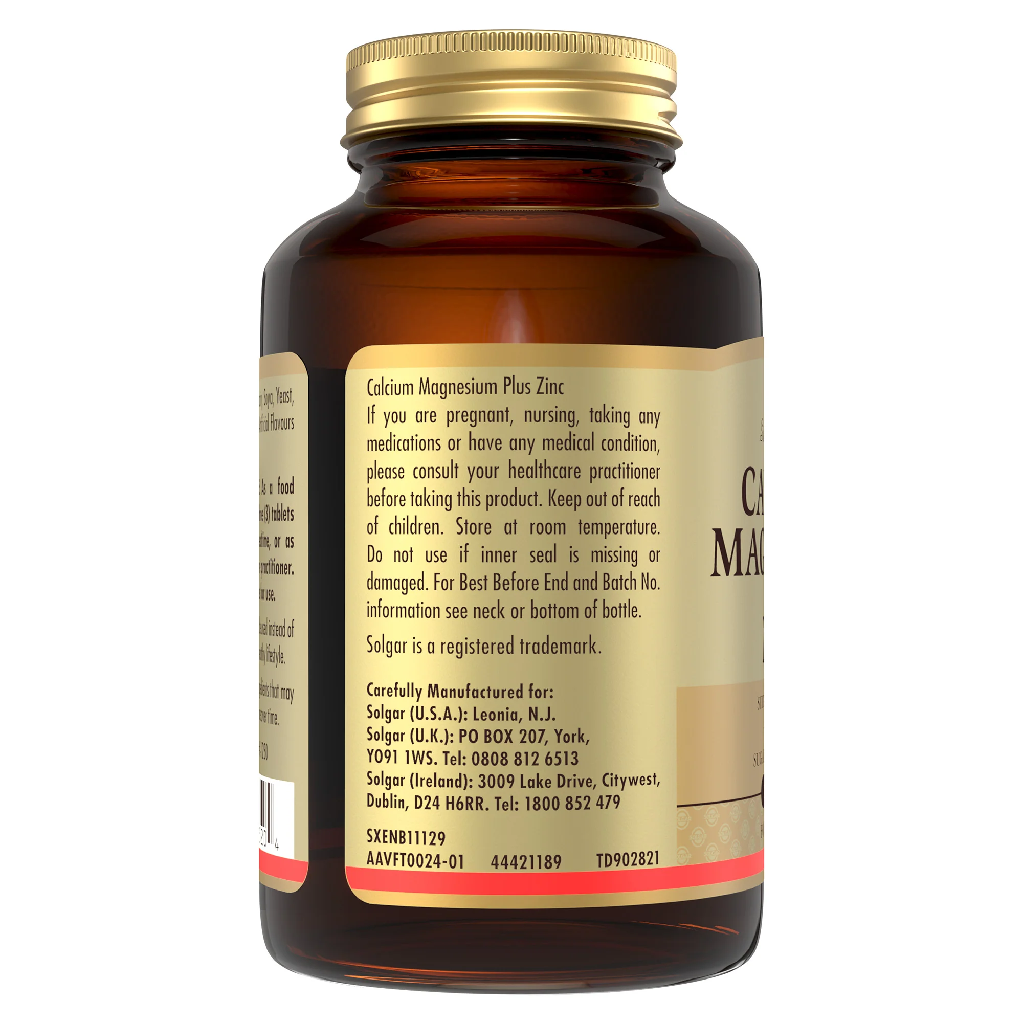 Calcium Magnesium Plus Zinc Tablets - Image 6