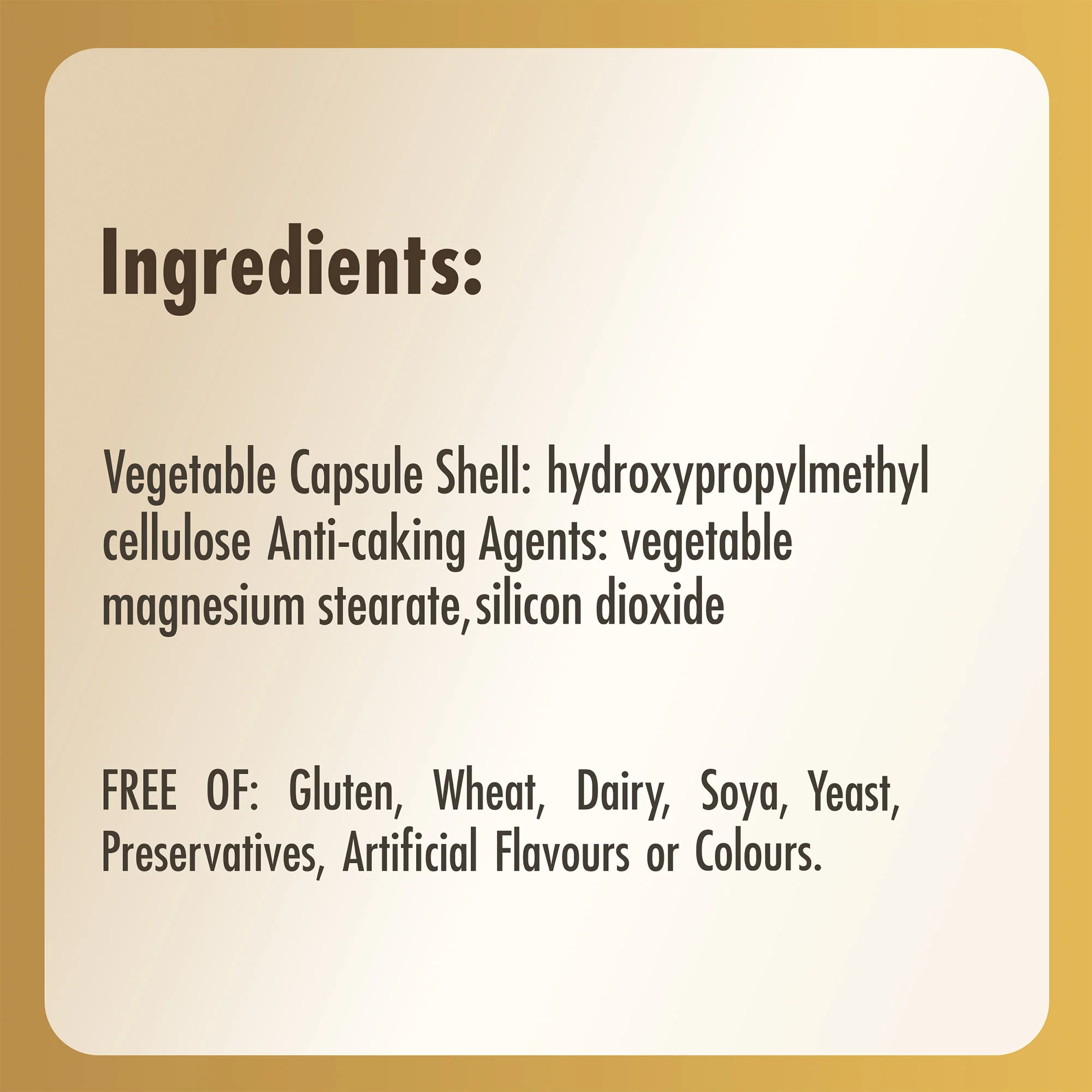Choline 350 mg Vegetable Capsules - Pack of 100 - Image 5