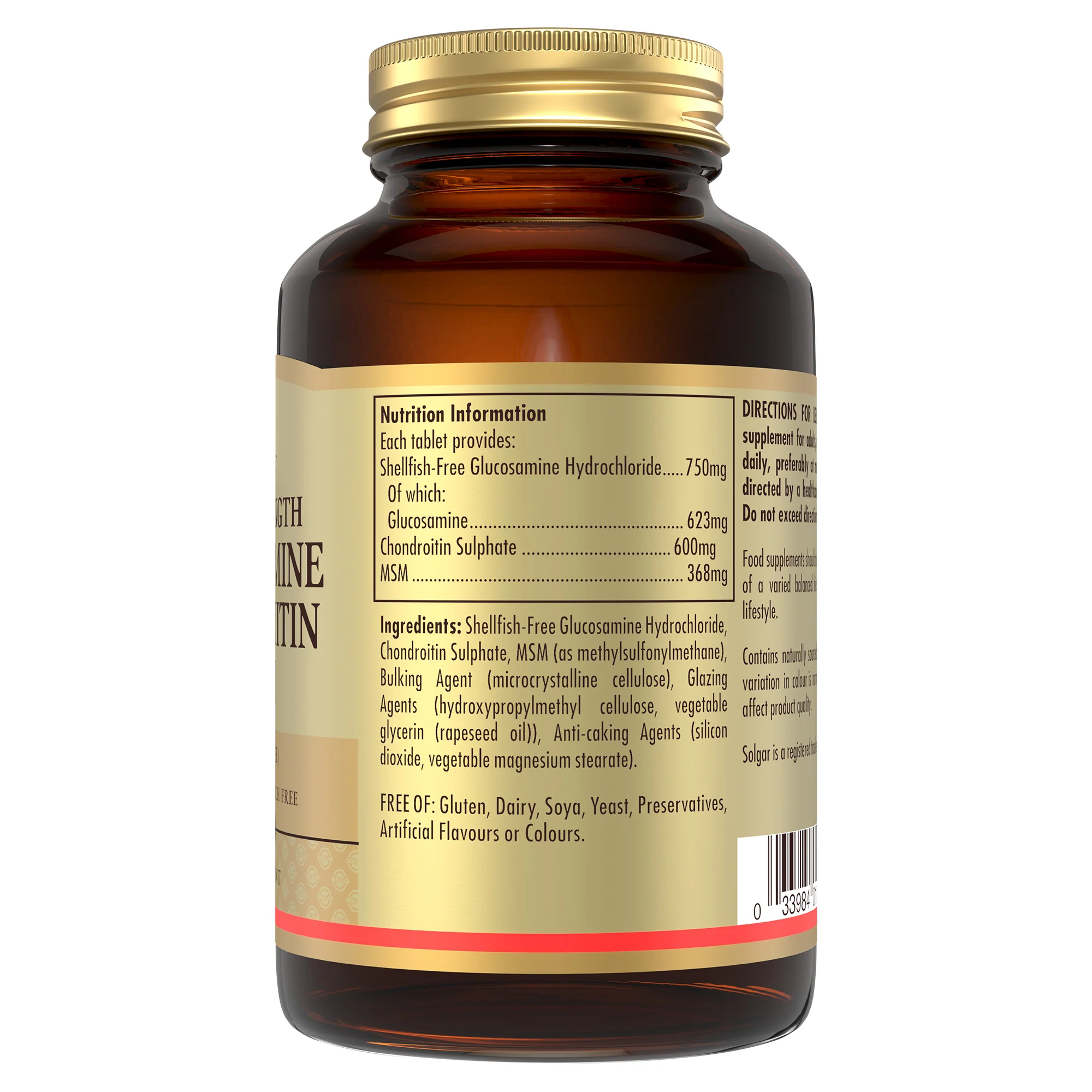 Extra Strength Glucosamine Chondroitin MSM Tablets - Image 4