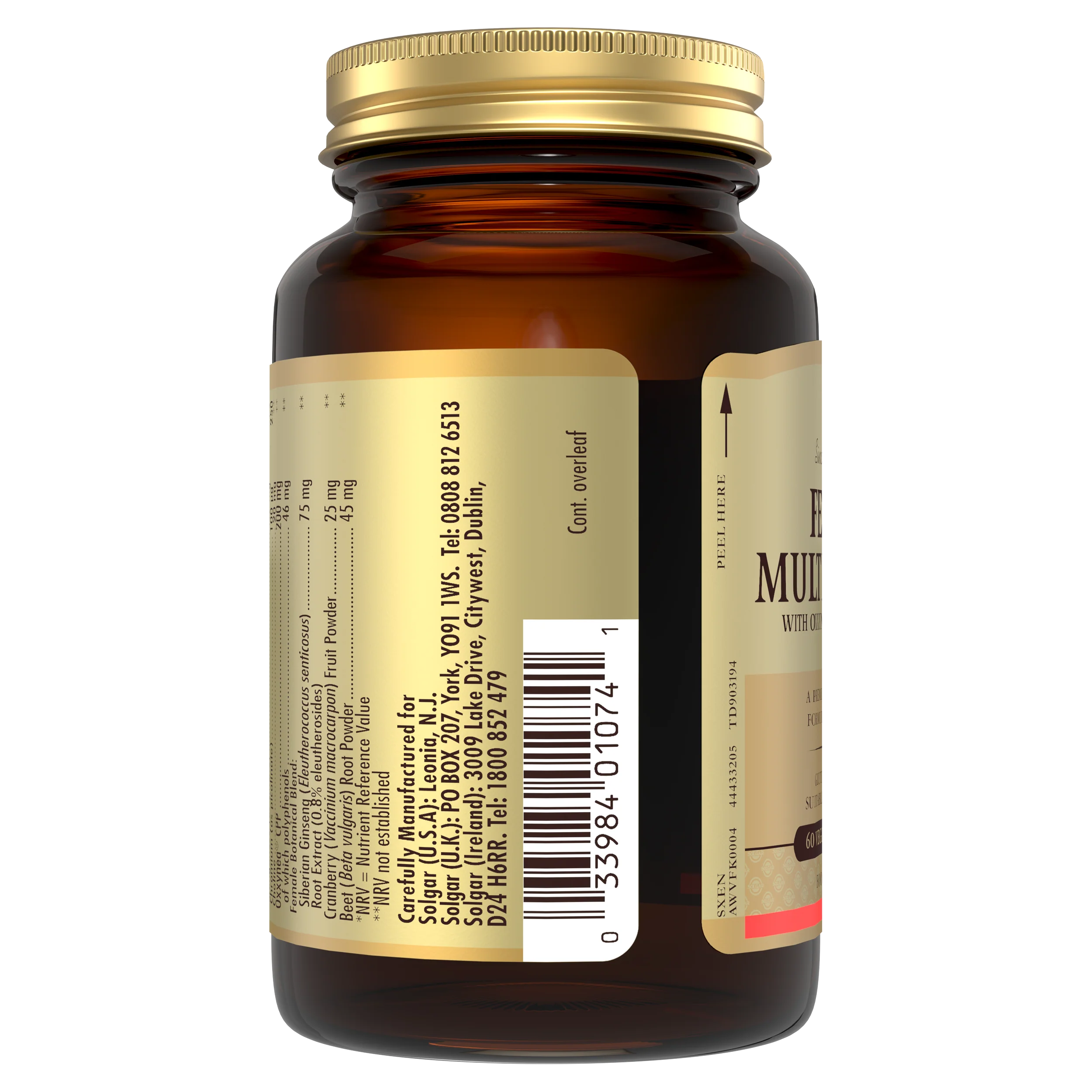Solgar Female Multivitamin with Oxxynea® - Image 4