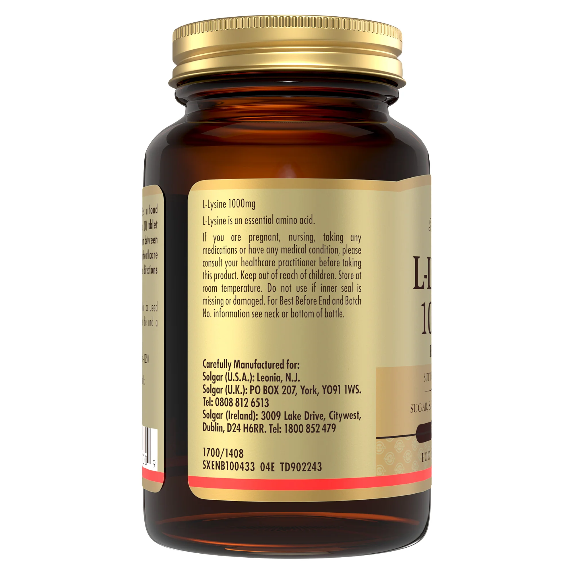 L-Lysine 1000 mg Tablets - Image 3