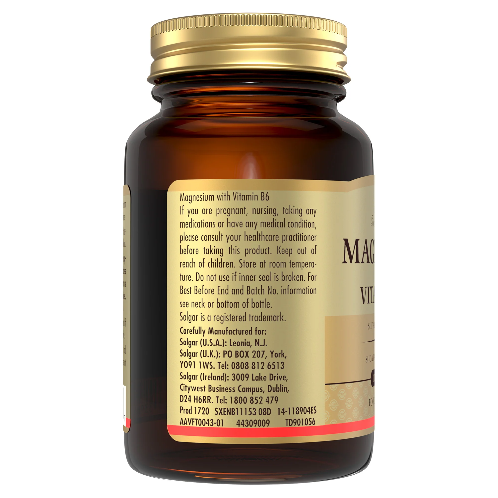Magnesium with Vitamin B6 Tablets - Pack of 100 - Image 4
