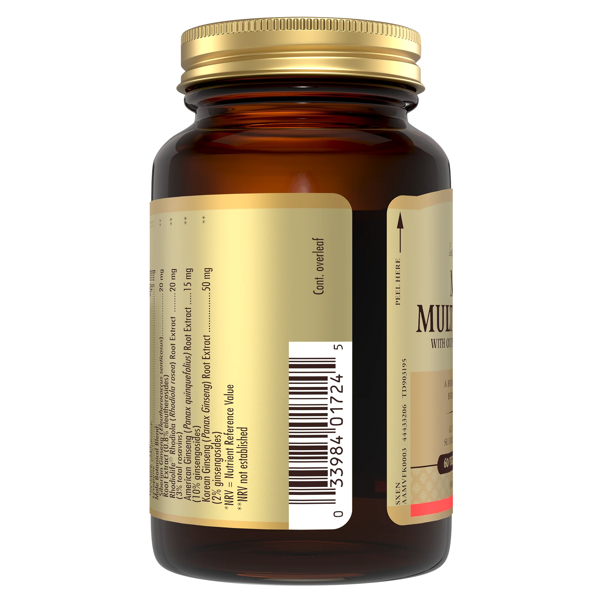 Male Multiple Multivitamin Tablets - Image 3