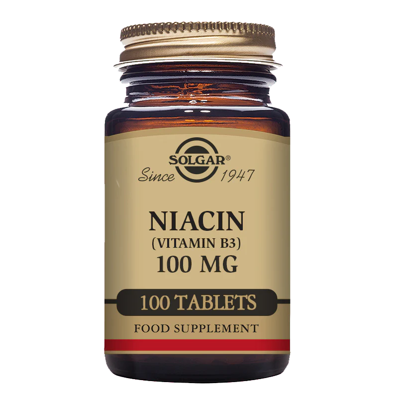 Niacin (Vitamin B3) 100 mg Tablets - Pack of 100