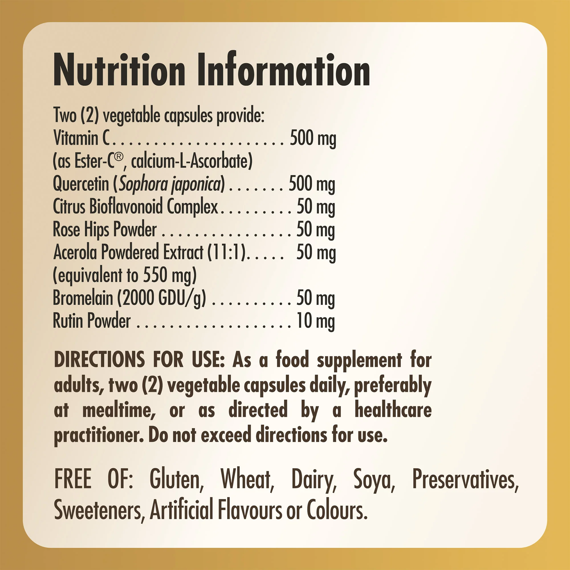 Quercetin Complex with Ester-C Plus Vegetable Capsules - Image 6