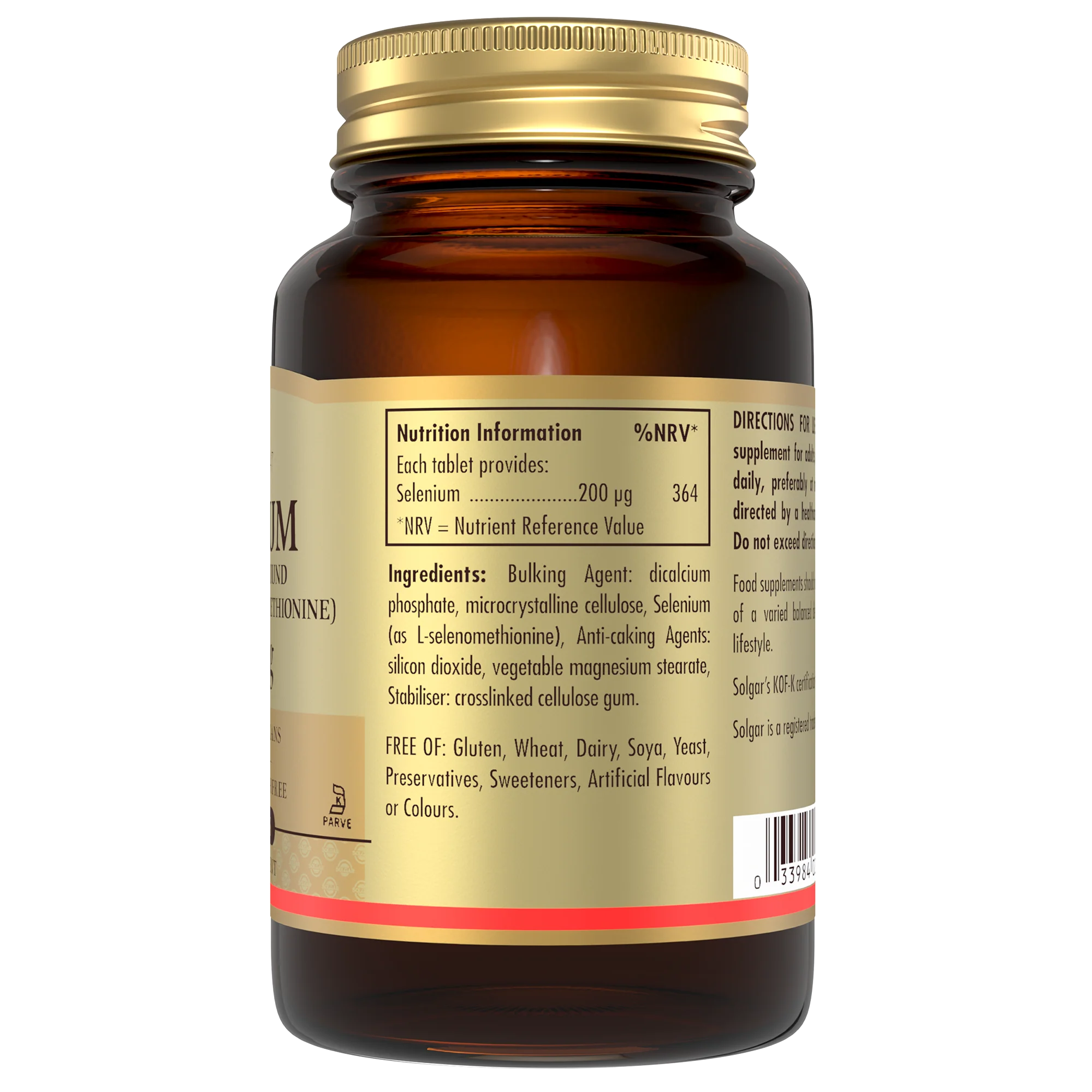 Selenium (Yeast-Free) 200 mcg Tablets - Image 4