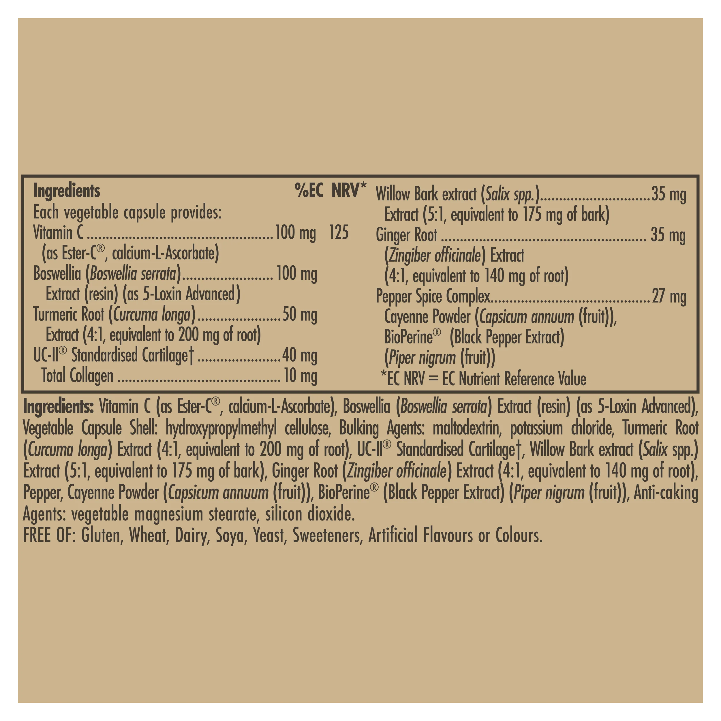 Solgar 7 Joint Support Vegetable Capsules - Image 7