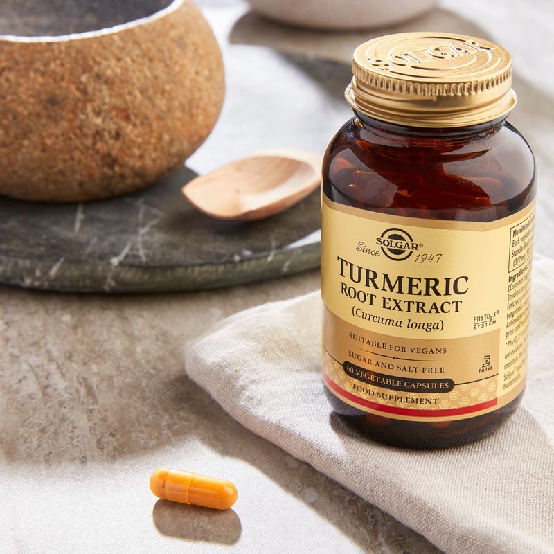 Turmeric Root Extract Vegetable Capsules - Pack of 60 - Image 4