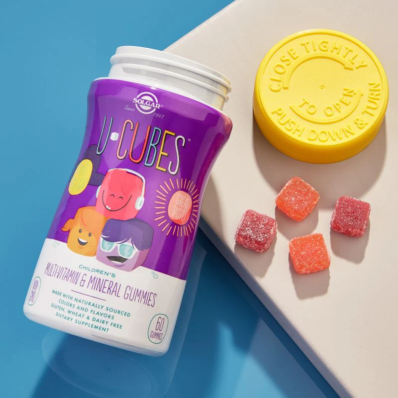 U-Cubes Children's Multi-Vitamin and Mineral Gummies - Image 4
