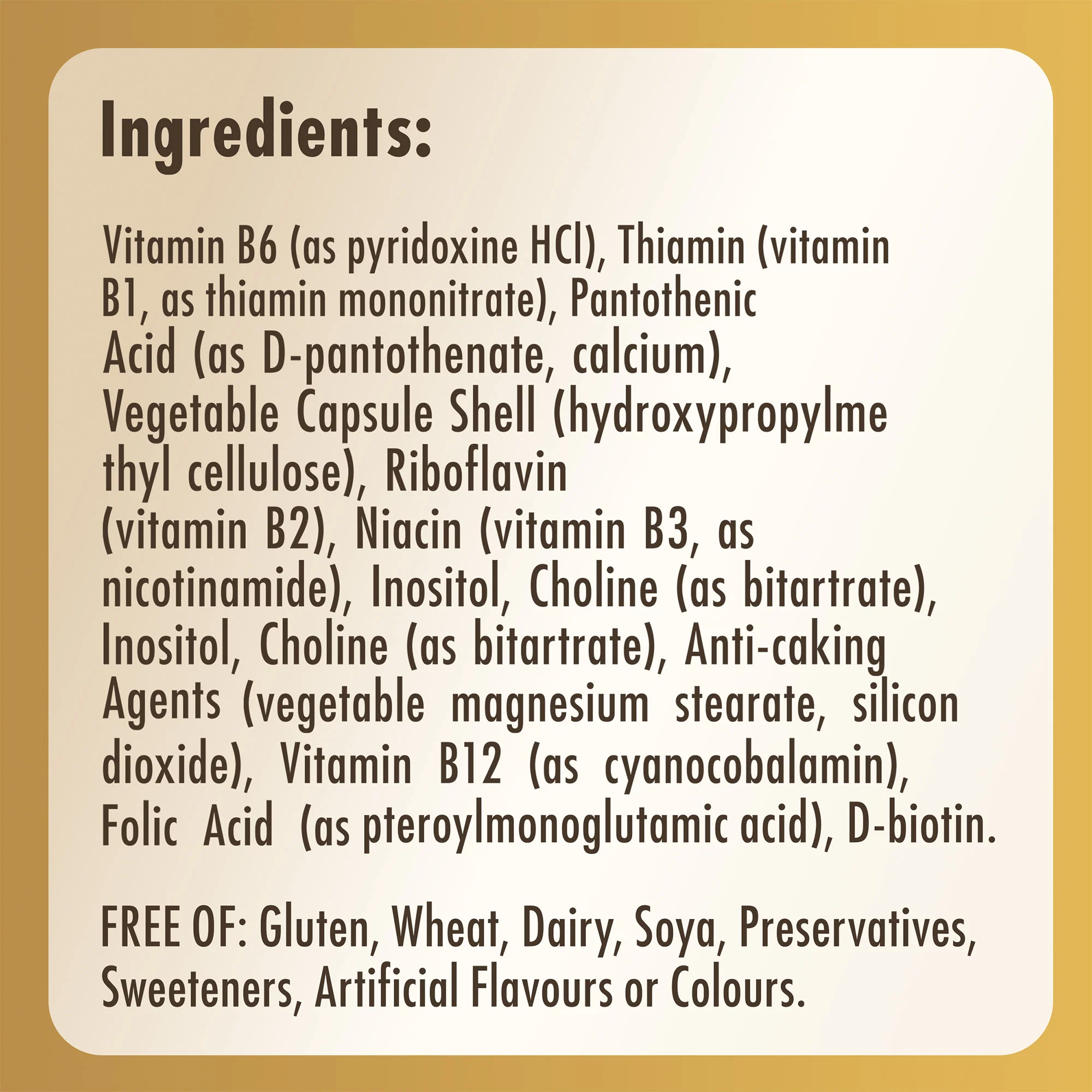Vitamin B-Complex "100" Extra High Potency Vegetable Capsules - Image 5