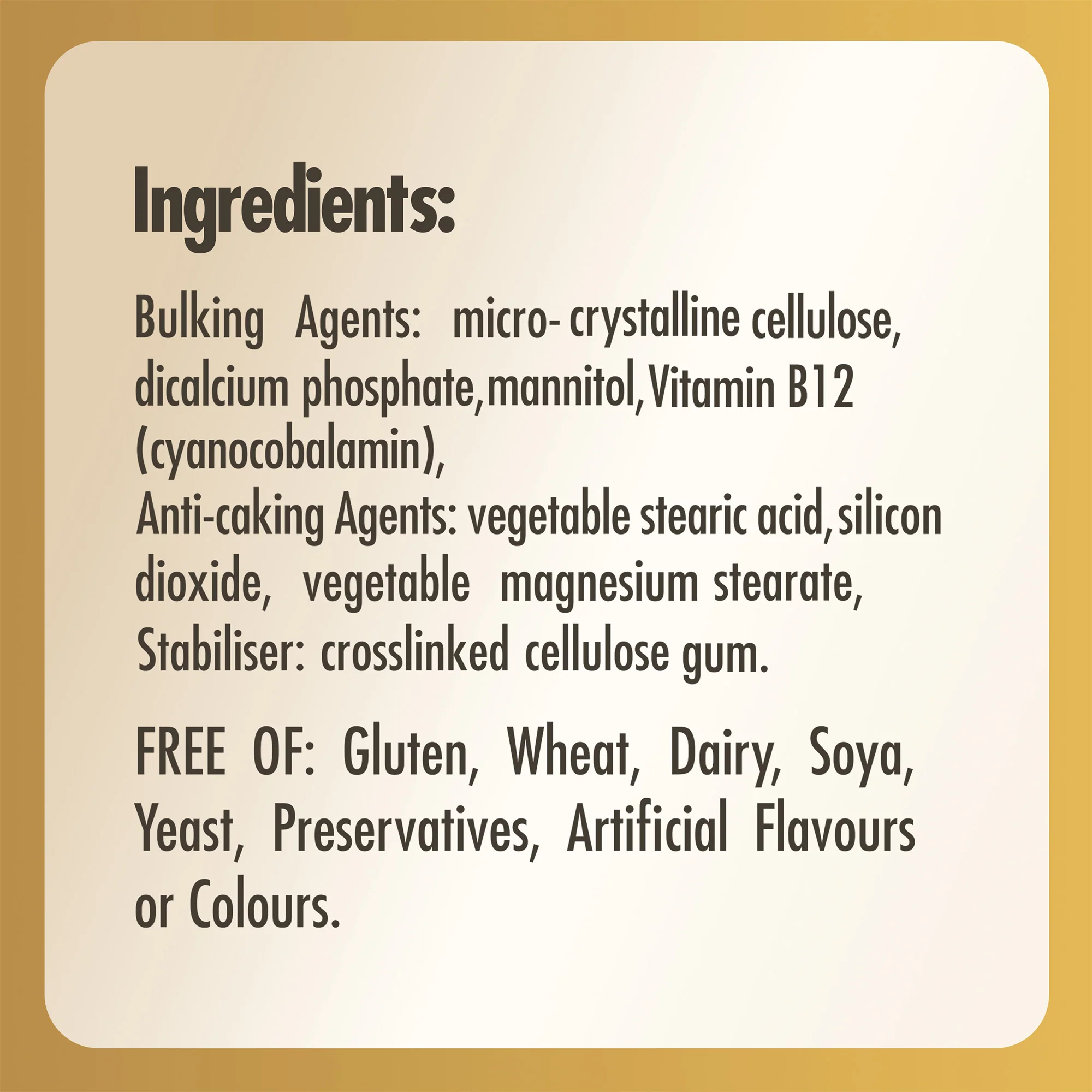 Vitamin B12 100 mcg Tablets - Pack of 100 - Image 5