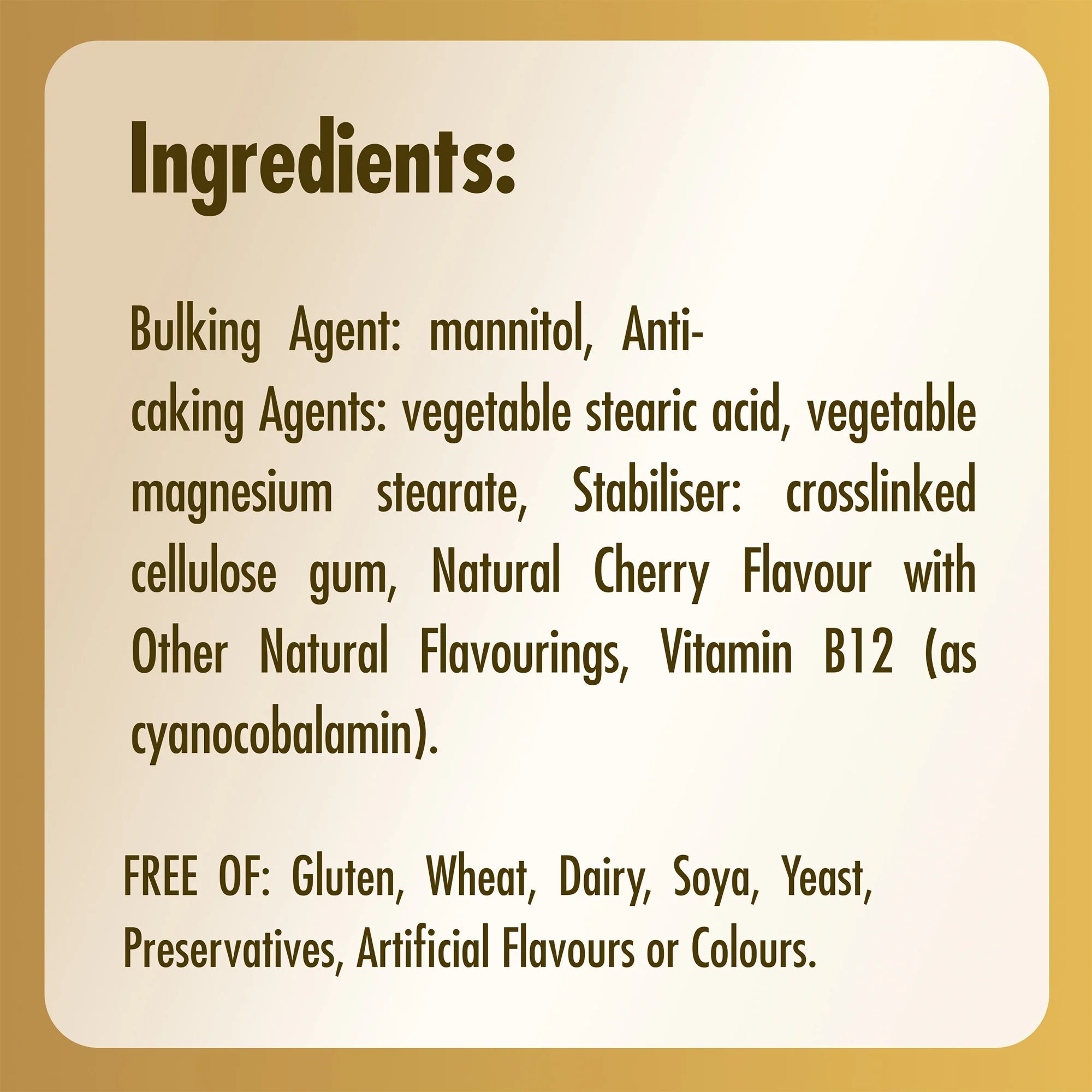 Vitamin B12 1000 mcg Sublingual Nuggets - Image 5